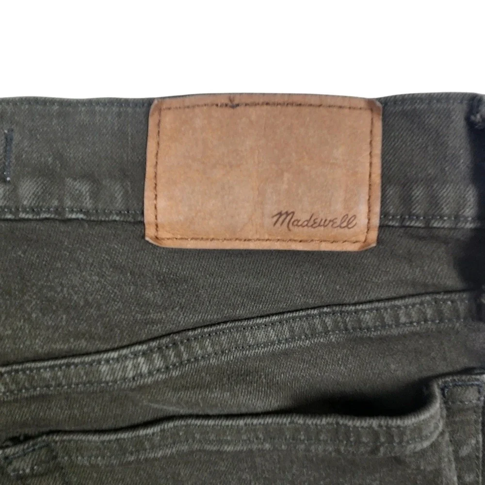 Madewell Slim Jeans 29x30 Faded Black Denim Casual Classic Pants